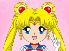 Гульня Sailor Scouts Avatar Maker онлайн