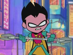 Гульня Teen Titans Go! Hidden Numbers онлайн