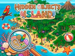 Гульня Hidden Objects Island онлайн