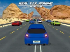 Гульня Real Car Highway Racing Game онлайн