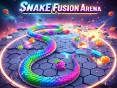Гульня Snake Fusion Arena онлайн