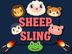 Гульня Sheep Sling онлайн