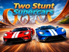 Гульня Two Stunt Supercars онлайн