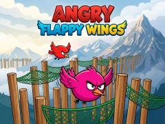 Гульня Angry Flappy Wings онлайн