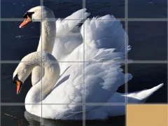 Гульня Animals Slide Puzzle онлайн