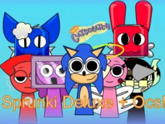 Гульня Sprunki Deluxe + Ocs! онлайн