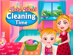 Гульня Baby Hazel Cleaning Time онлайн