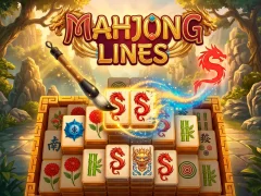 Гульня Mahjong Lines онлайн