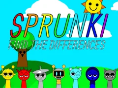 Гульня Sprunki Find The Differences онлайн