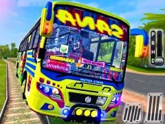 Гульня Indian Uphill Bus Simulator онлайн