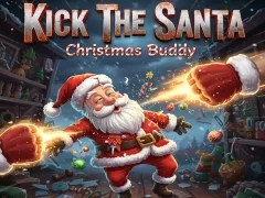 Гульня Kick The Santa: Christmas Buddy онлайн