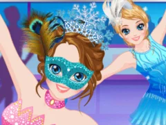 Гульня Ice Skater Princess Dressup онлайн