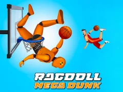 Гульня Ragdoll Mega Dunk онлайн