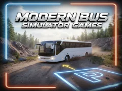 Гульня Modern Bus Simulator Games онлайн