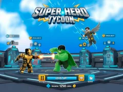 Гульня Super Hero Tycoon онлайн