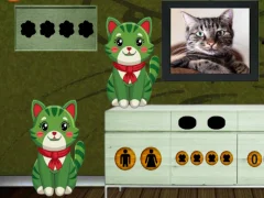 Гульня Find the Curious Freaky Cat онлайн