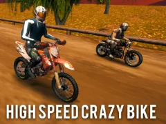 Гульня High Speed Crazy Bike онлайн