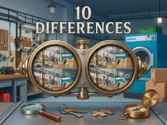 Гульня 10 Differences онлайн