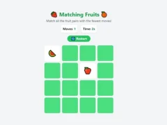 Гульня Matching Fruits онлайн
