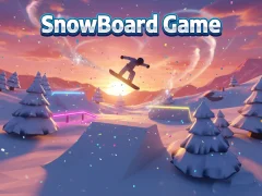 Гульня SnowBoard Game онлайн