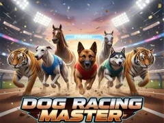 Гульня Dog Racing Master онлайн