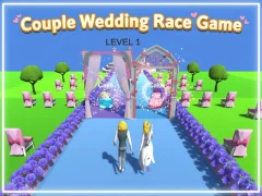 Гульня Couple Wedding Race Game онлайн