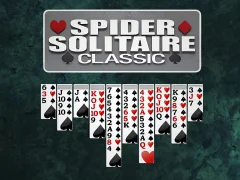 Гульня Spider Solitaire Classic онлайн