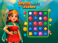 Гульня Jewels Blitz Legends онлайн