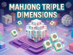 Гульня Mahjong Triple Dimensions онлайн