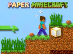 Гульня Paper Minecraft онлайн