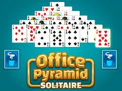 Гульня Office Pyramid Solitaire онлайн