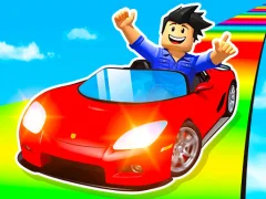 Гульня Epic Car Stunt Race Obby онлайн