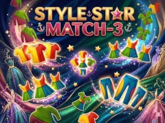 Гульня Style Star Match-3 онлайн