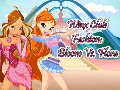 Гульня Winx Club Fashion: Bloom vs Flora онлайн
