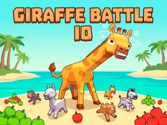 Гульня Giraffe Battle Io онлайн