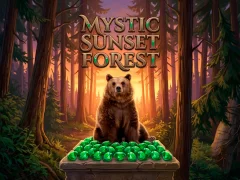 Гульня Mystic sunset forest онлайн