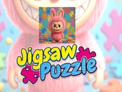 Гульня Labubu Girls Jigsaw Puzzle for Kids онлайн