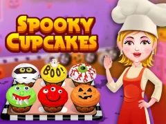 Гульня Spooky Cupcakes онлайн