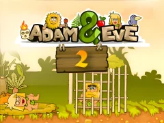 Гульня Adam and Eve 2 онлайн
