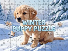 Гульня Winter Pets Puzzle онлайн