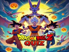 Гульня Dragon ball quiz онлайн