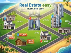 Гульня Real Estate easy онлайн