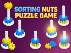Гульня Sorting Nuts Puzzle Game онлайн