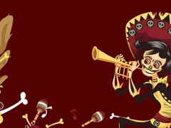 Гульня Mexican Skeleton Party Difference онлайн