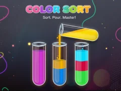 Гульня Color Sort онлайн