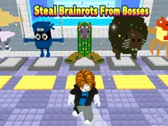 Гульня Steal Brainrots From Bosses онлайн