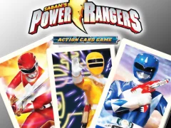 Гульня Power Rangers Card Game онлайн