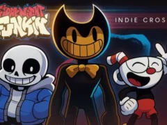 Гульня FNF vs Indie Cross онлайн
