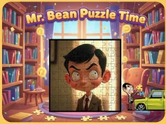 Гульня Mr Been Puzzle Time онлайн