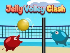 Гульня Jelly Volley Clash онлайн
